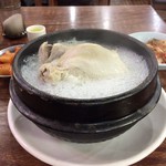 백제삼계탕 - 参鶏湯の土鍋