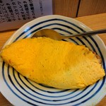 立呑み 晩杯屋 - 焼きたて納豆オムレツ