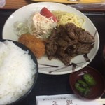 レストラン福村 - 日替わり700円（ご飯大盛り＋100円）