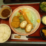 Tonkatsu Icchou - （第3回）ミックスかつ定食