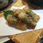 山芋たんざく揚げ