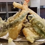 蕎麦 凜 - 【H28.9.25】 天ざるそば１２５０円。