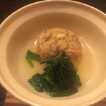 懐石料理 はし本 - 海老の飛龍頭