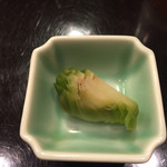 懐石料理 はし本 - 生ザーサイ