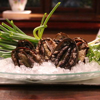 あざみ野うかい亭 - 鮑焼く前