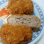 Kozabuta Tezukuri Ham Sagamihara Ten - メンチは肉感が強くて旨いです