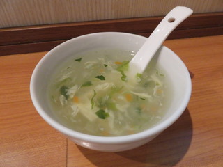 唐苑 - 野菜スープ