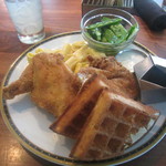 FOUNDING FARMERS - Chicken and Waffles