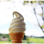 長門牧場 - ソフトクリーム
      ミルクが濃い！！！