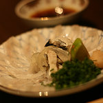 本濱 - トラフグ薄造り