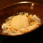 本濱 - 蕪蒸し　カワハギ射込　毛蟹あん　カワハギの肝も