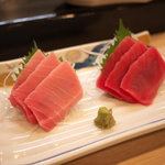 すし屋の喜楽 - 中とろ、赤身