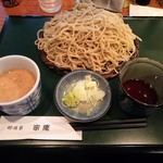 くるみ汁そば（\730）麺大盛り（+\200）