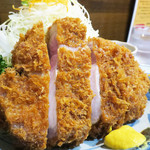 とんかつ 櫻家 - 極上ジャンボロースかつ定食
