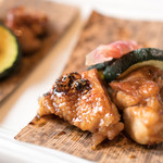 和食 酒 えん - 2016.9 焼き物 鶏とズッキーニの照り焼き