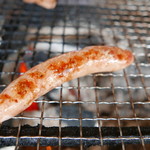 ろばたやき山ろく - ソーセージ焼き焼き