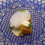 クイントカント - レモンのババと生姜のジェラート