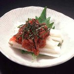 出石皿そば 如月 - 梅くらげ