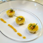 トゥールダルジャン - ホタテ貝のラヴィオリ、アンディーブソース