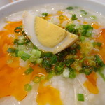 カフェゆとりの空間 - 中華雑炊の卵のせ(977円)