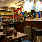 Kaisen Izakaya Shinsemmaru - 店内風景。1Fはテーブルが3組のみ。