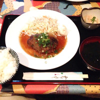 たくあん・牡丹亭 - ランチハンバーグ 和風をそなたに授けよう！
