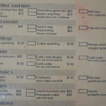 Hayashi Department Store - 2016.09　この注文カードに数量を書いて先にレジでお会計いして待ちます