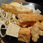 海覇王金牌火鍋 - バイキングの食材