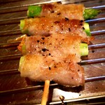 新小屋 - アスパラ豚バラ巻