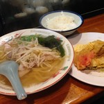 Izakaya Happuutei - H.28.9.26.昼 らーめん定食 600円税込