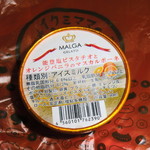 塩ピスタとオレンジバニラのマスカルポーネジェラート