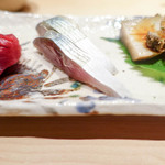 鮨心 - 鮪と鯖と蝦夷鮑