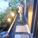 鮨心 - 入り口まで