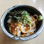 うどん坊 - ぶっかけ（550円）2016年9月