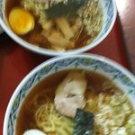 さくらの湯 - ラーメン  500円 …写メがチビの力作(^^;