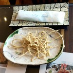 竹林 - お馴染みの揚げ蕎麦