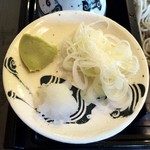 竹林 - 薬味の山葵はやっぱり