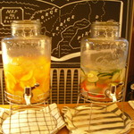 スモーブロー キッチン ナカノシマ - セルフのデトックスウォーター