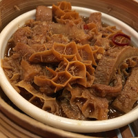 萬珍樓 本店 - ハチノスの豆豉蒸し