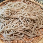 Soba Akitsu - 天せいろのお蕎麦　アップ