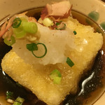 魚海船団 - 浜名湖産生海苔の揚げ出し豆腐