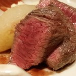 小料理 わみや - 【H28.9.24】上州牛。