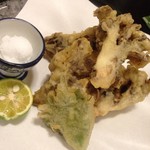 山海里 清ぼう - 舞茸天ぷら