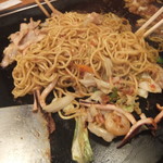 もんじゃ焼 山吉 - 焼きそば