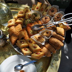 La Mosquée de Paris - アラブ菓子たち　置いて行ってくれるサービス