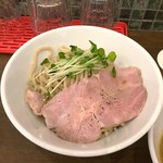 麺屋みつば 芽吹き ル.ブルジョヌマン - 限定メニュー　海老つけそば