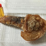 焼豚足 カースケ - 豚しっぽの唐揚＝２５０円