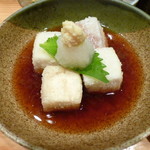 のらくら - 揚げ出し豆腐　330円
