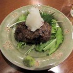 あずまし亭 - 鹿肉のハンバーグ2016.09.26