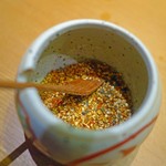 鮨 土方 - 【2016.8】オリジナルの七味